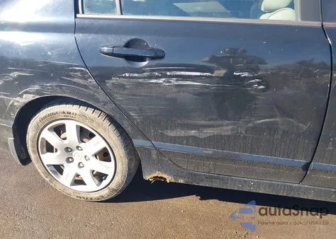 2007 Honda Civic Lx из США, поврежденный, VIN 1HGFA16597L076004